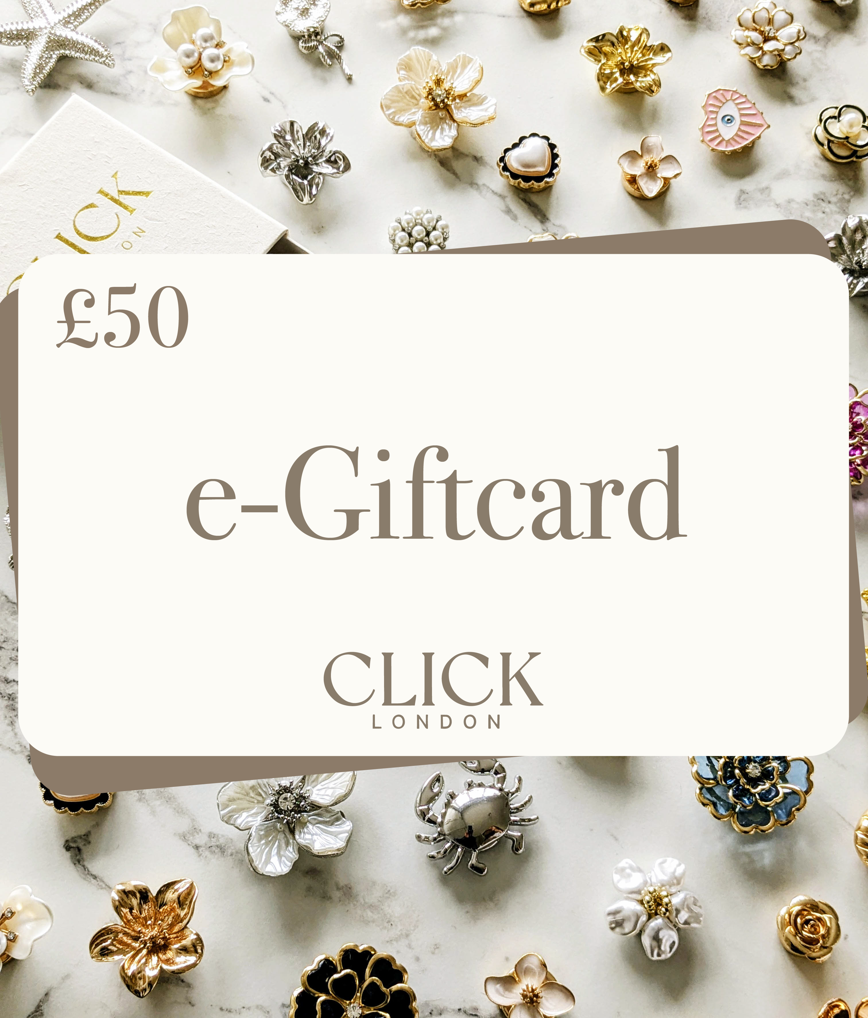 £50 e-Giftcard - Click London